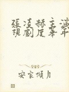 张凌赫主演的电视剧度华年