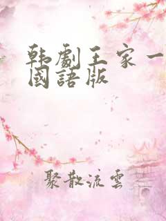 韩剧王家一家人国语版