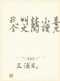 我叫林小喜小说全文阅读免费