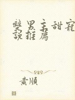 双男主甜宠文小说推荐