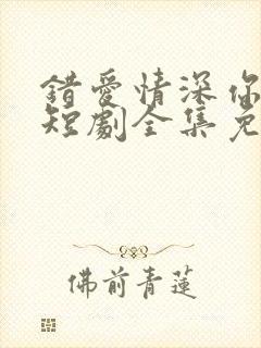 错爱情深你不知短剧全集免费观看