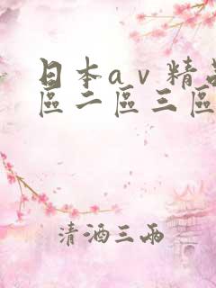 日本aⅴ精品一区二区三区