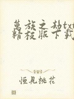 万族之劫txt精校版下载