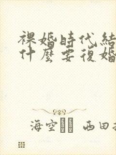 裸婚时代结局为什么要复婚