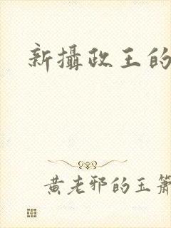 新摄政王的冷妃