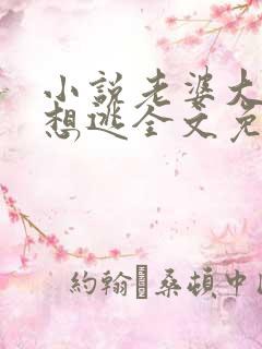 小说老婆大人别想逃全文免费阅读