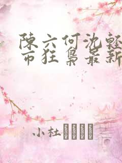 陈六何沈轻舞都市狂枭最新章节4021