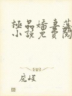 极品娇妻落雨姗小说免费阅读全文