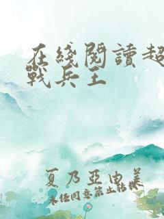 在线阅读超级特战兵王