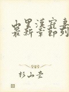 山里汉宠妻无度最新章节列表