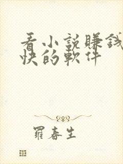 看小说赚钱比较快的软件