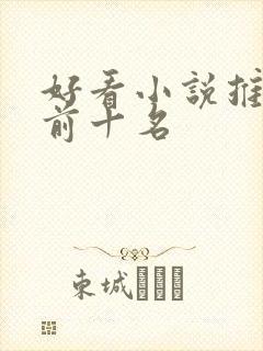 好看小说推荐 前十名