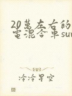 20万左右的油电混合车suv