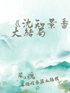 《沈知景番外》大结局