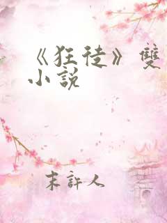 《狂徒》双男主小说