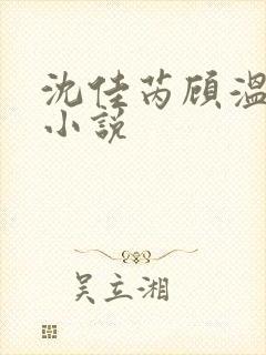 沈佳芮顾温言的小说