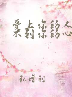 爱上你的人却得不到你的心是什么歌