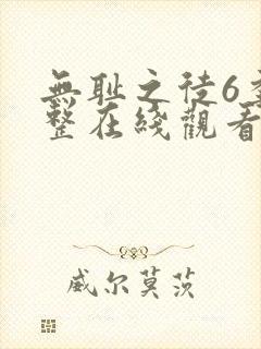 无耻之徒6季完整在线观看高清美剧