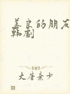 善良的朋友妻子韩剧