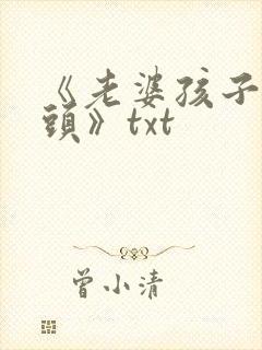 《老婆孩子热炕头》txt