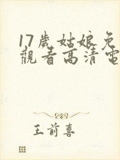 17岁姑娘免费观看高清电视剧韩剧