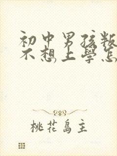 初中男孩叛逆期不想上学怎么办