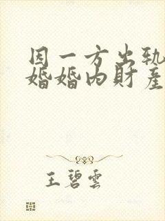 因一方出轨而离婚婚内财产如何分割