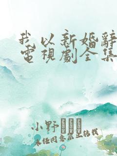 我以新婚辞旧情电视剧全集免费