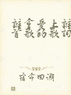 谁会爱上谁是哪首歌的歌词