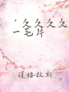 ′久久久久久久一毛片