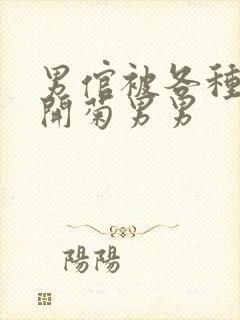 男倌被各种玉势开菊男男