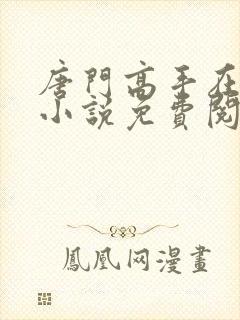 唐门高手在异世小说免费阅读