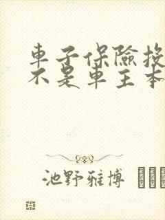 车子保险投保人不是车主本人有影响吗