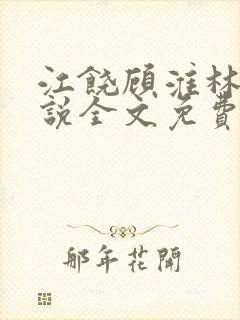 江饶顾淮林澈小说全文免费阅读