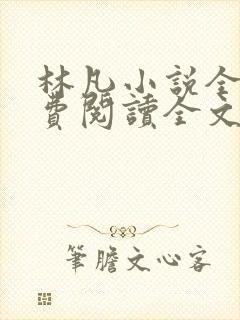 林凡小说全文免费阅读全文