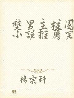 双男主校园甜文小说推荐完结