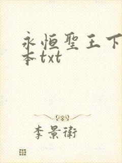 永恒圣王下载全本txt