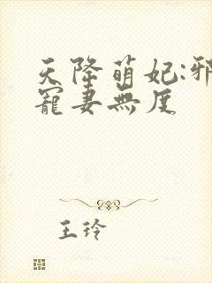 天降萌妃:邪王宠妻无度