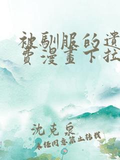 被驯服的遗产免费漫画下拉式