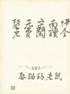 楚元宋南伊小说免费阅读全文最新章节