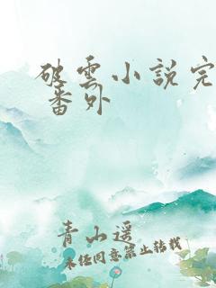 破云小说完整版 番外