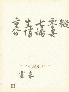 重生七零糙汉老公俏娇妻