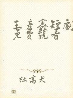 王彦鑫短剧大全免费观看