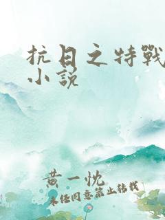 抗日之特战兵王小说