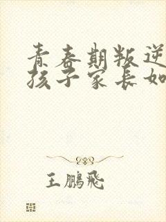 青春期叛逆期男孩子家长如何沟通