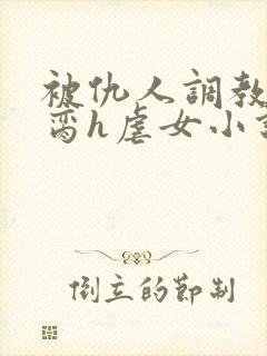 被仇人调教成禁脔h虐女小说