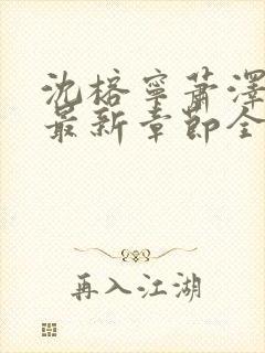 沈榕宁萧泽小说最新章节全文阅读