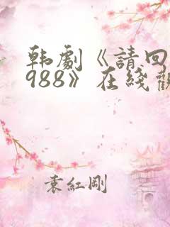 韩剧《请回答1988》在线观看