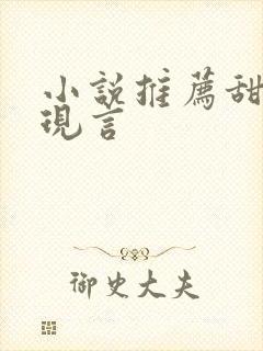 小说推荐甜宠文现言