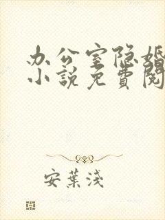 办公室隐婚全本小说免费阅读